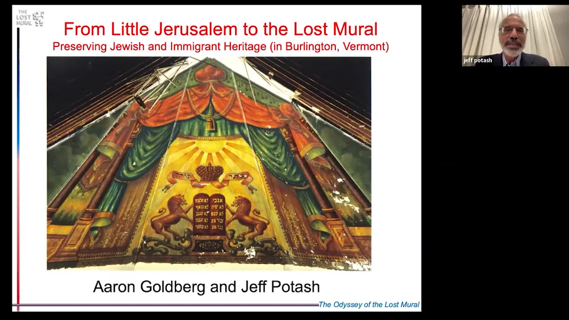 Thumbnail image for VHC DIGITAL First Wednesdays: 'From Little Jerusalem To The Lost Mural'