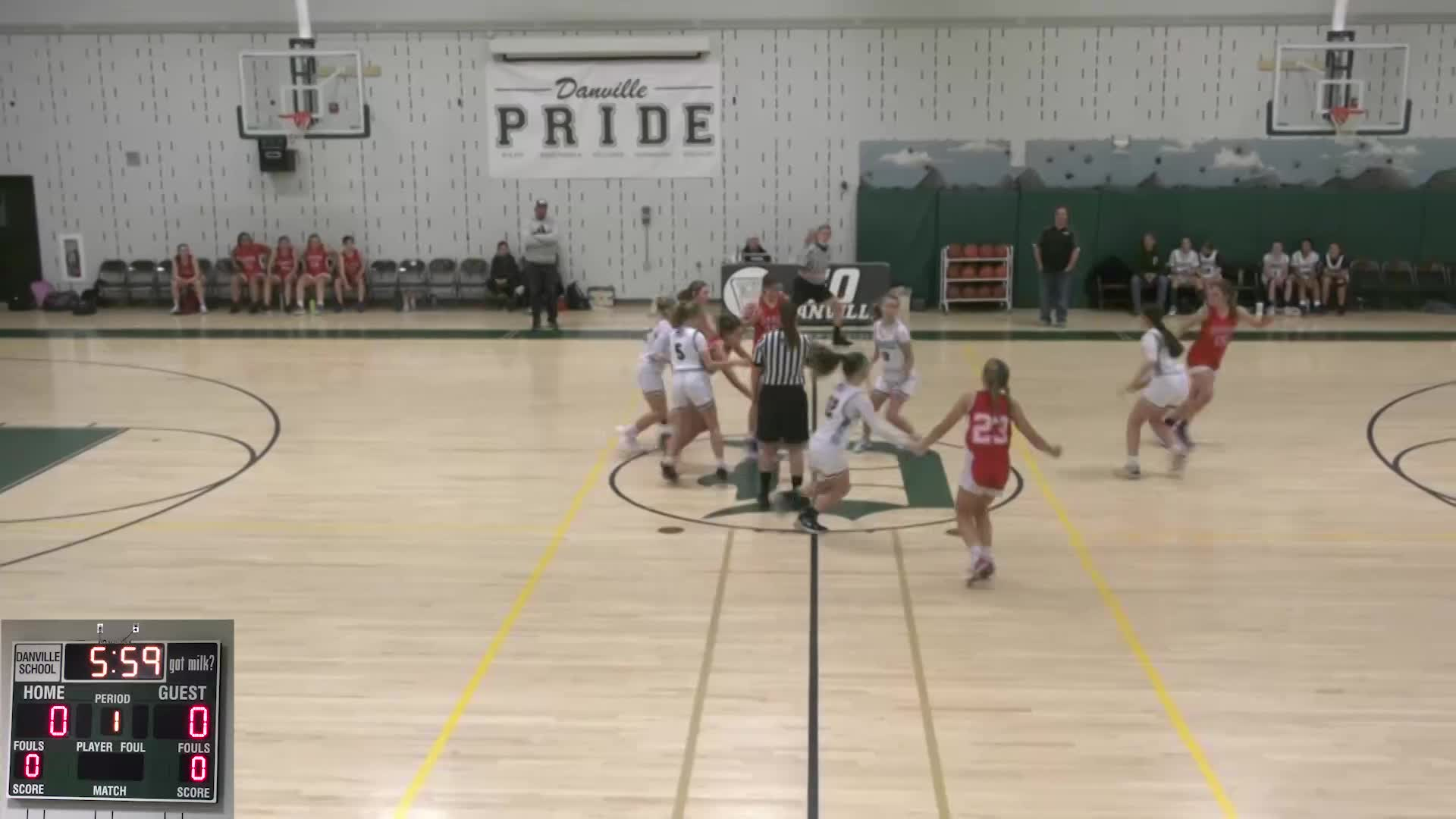 Thumbnail image for Danville Basketball: 7/8 Girls 'Danville VS Hazen'