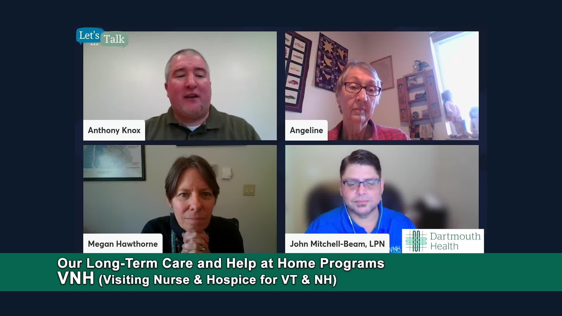 Thumbnail image for VNH Let's Talk: 'Long Term Care & Help At Home Programs'
