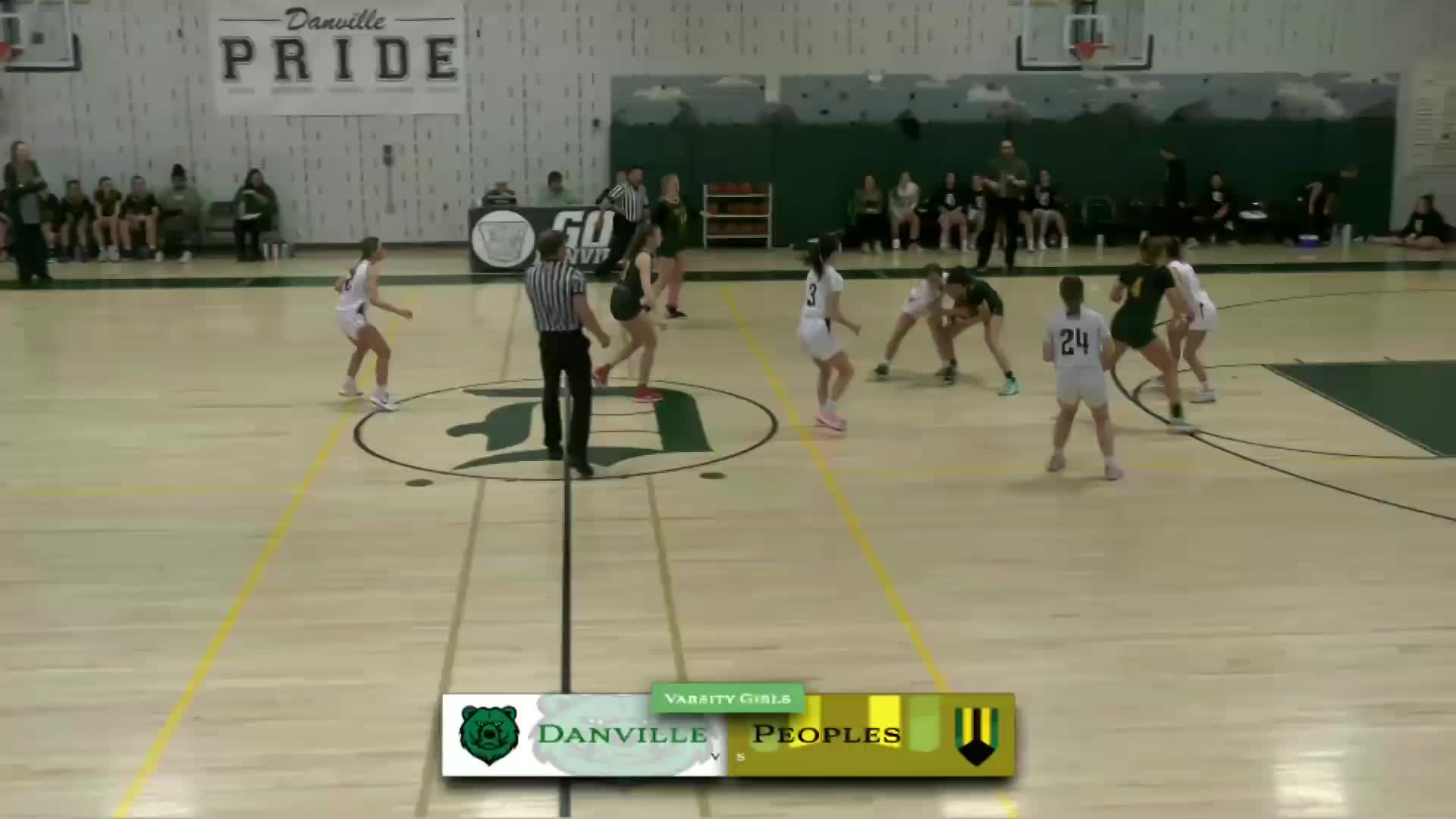 Thumbnail image for Danville Basketball: 'Varsity Girls vs Peoples'