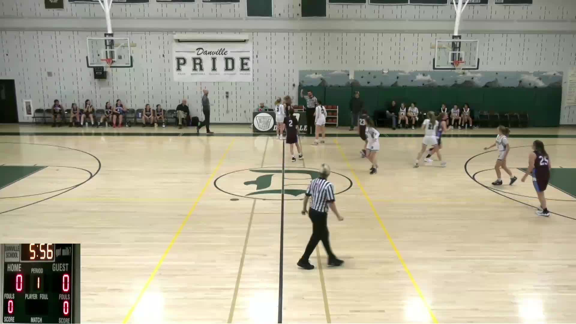 Thumbnail image for Danville Basketball: '7/8 Girls vs North Country'