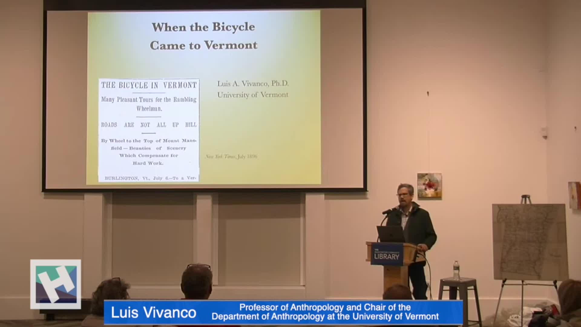 Thumbnail image for VHC First Wednesdays: 'When The Bicycle Came To Vermont'