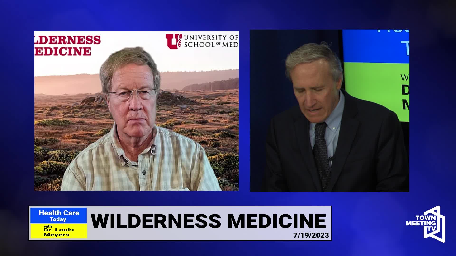 Thumbnail image for Healthcare Today: 'Wilderness Medicine'