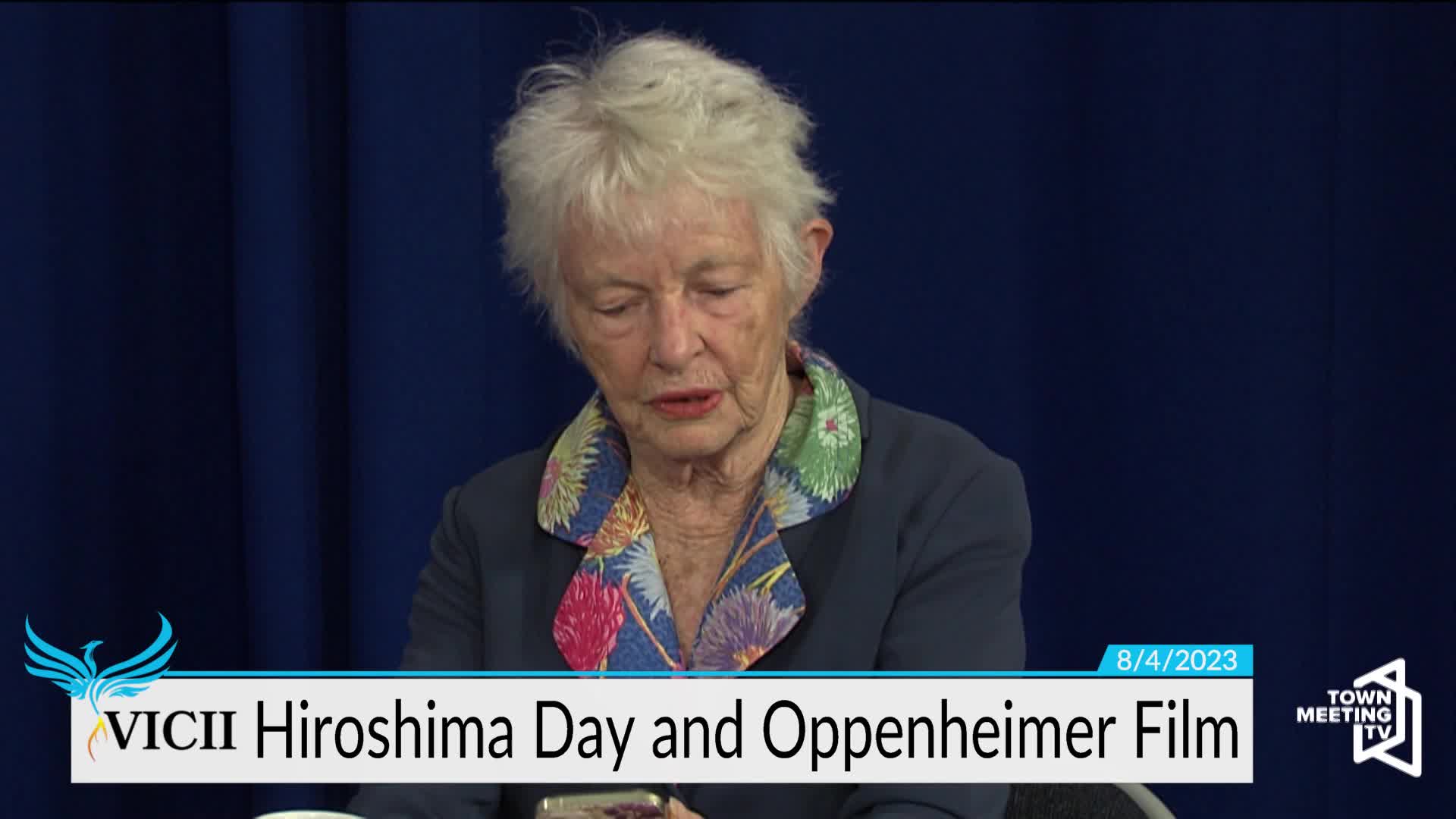 Thumbnail image for VICII: 'Hiroshima Day & Oppenheimer Film'
