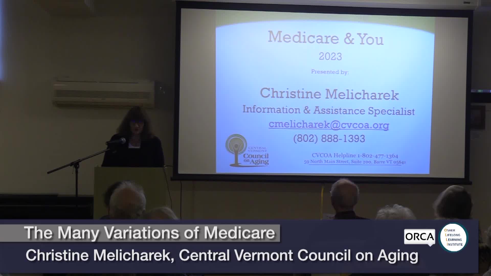 Thumbnail image for OLLI Montpelier: 'The Many Variations Of Medicare'