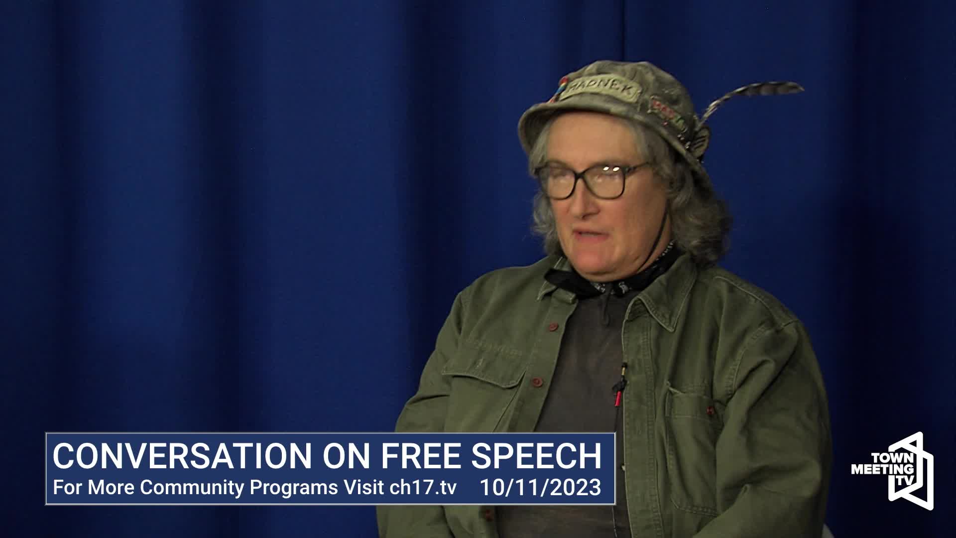 Thumbnail image for Conversation About Free Speech: 'Sandy Baird and Marina Brown'
