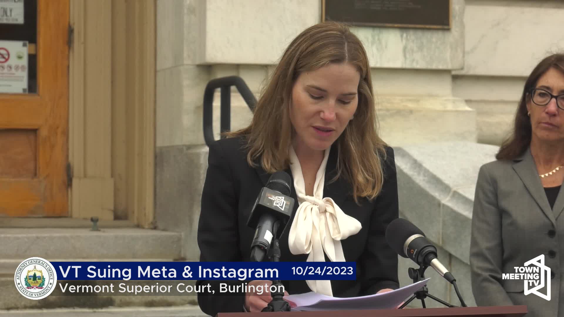 Thumbnail image for Press Conf. Charity Clark: 'Instagram's Harm To Teens' Mental Health'