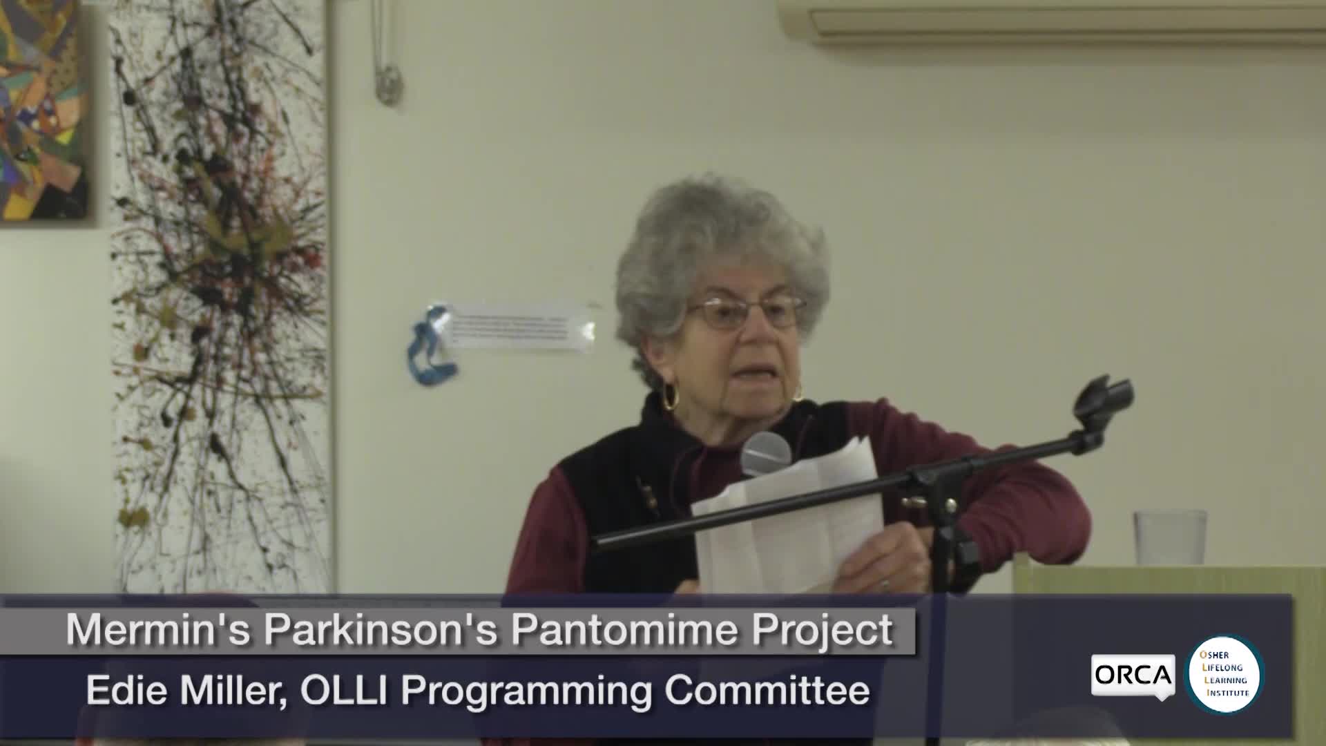 Thumbnail image for OLLI Montpelier: 'The Parkinson's Pantomime Project'