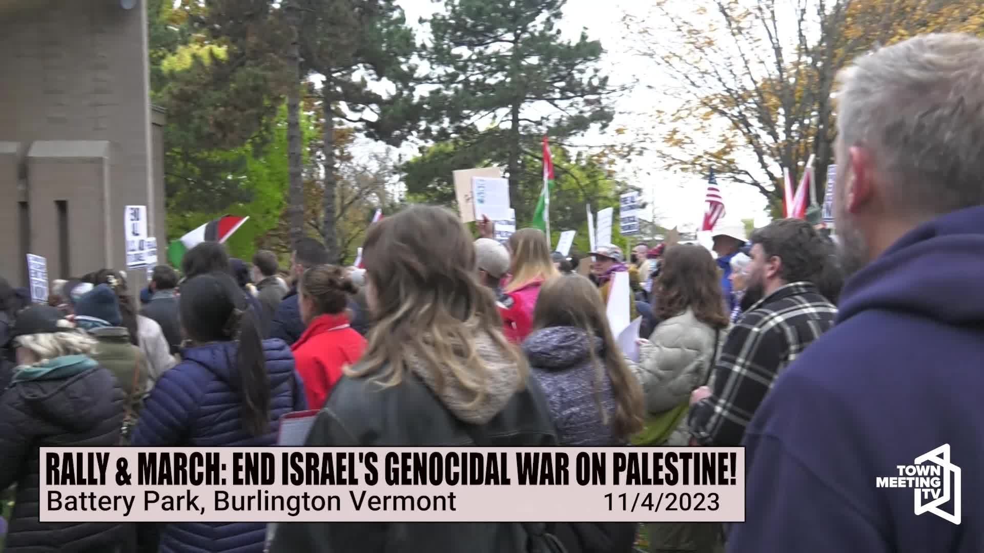 Thumbnail image for Burlington VT: 'End Israel's Genocidal War'