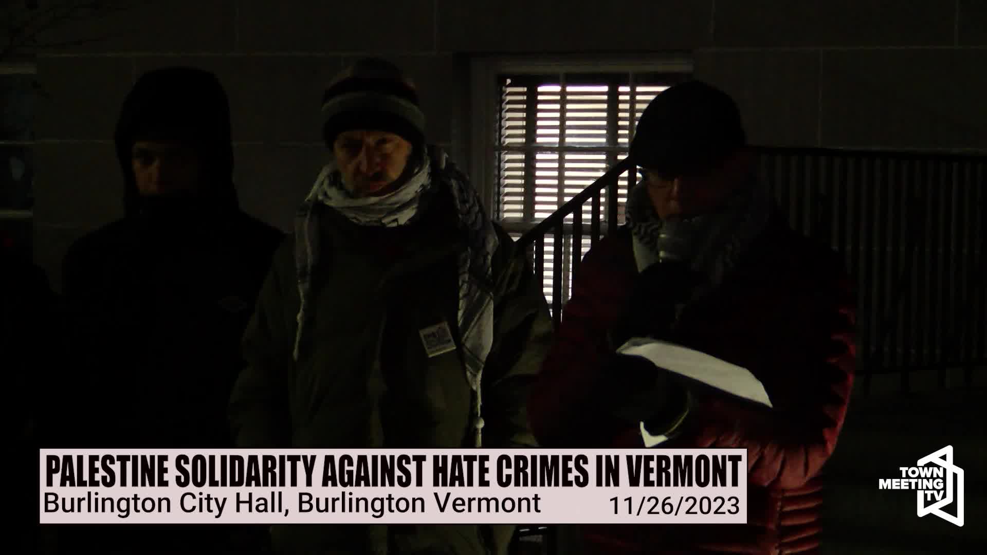 Thumbnail image for Burlington VT: 'Against Hate Crimes In VT'