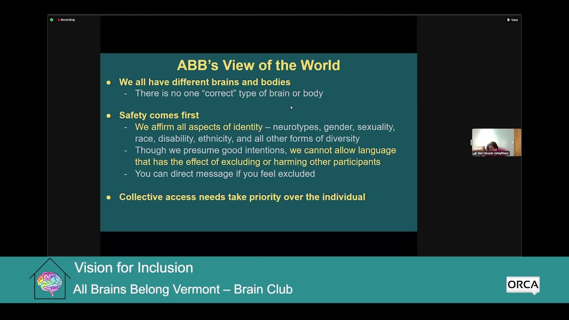 Thumbnail image for All Brains Belong To VT: 'Vision for Inclusion'