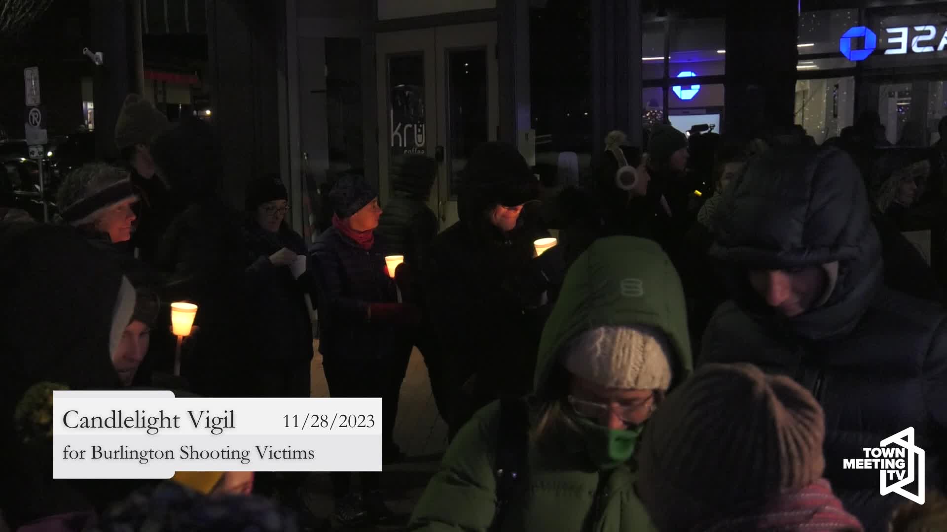 Thumbnail image for Burlington VT: 'Candlelight Vigil For Shooting Victims'