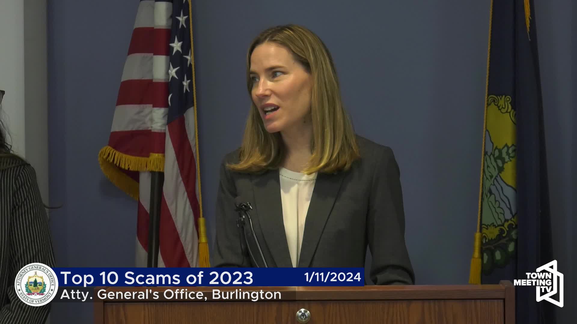 Thumbnail image for Attorney General Charity Clark: 'Top Scams Of 2023'