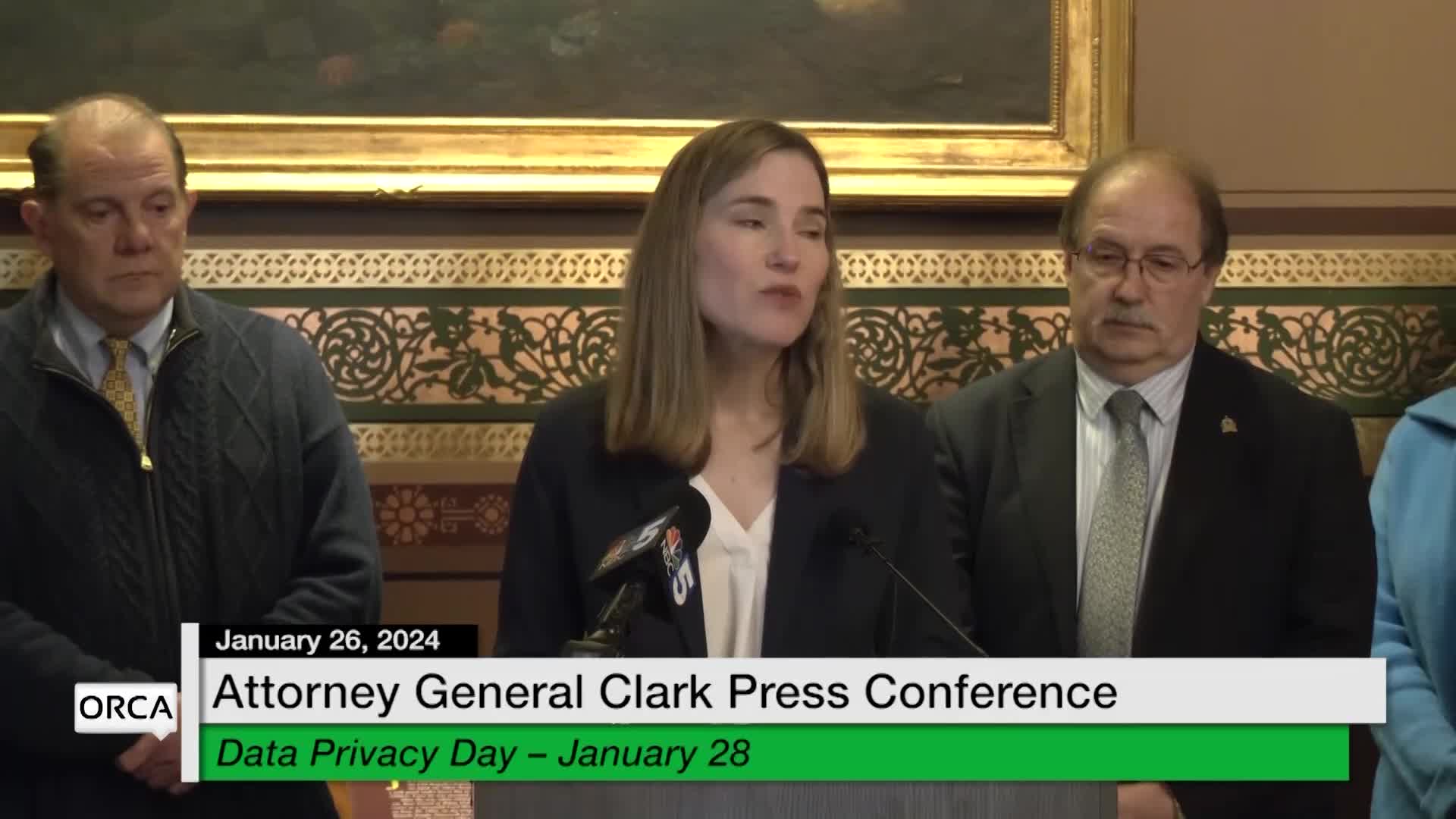 Thumbnail image for Press Conf. Charity Clark: 'Data Privacy Day'