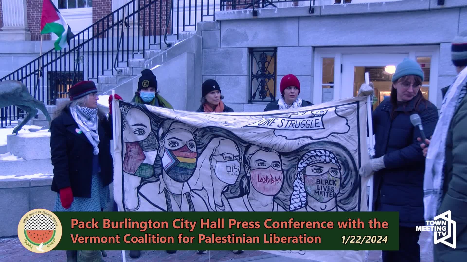 Thumbnail image for Burlington VT: 'VT Coalition For Palestinian Liberation'