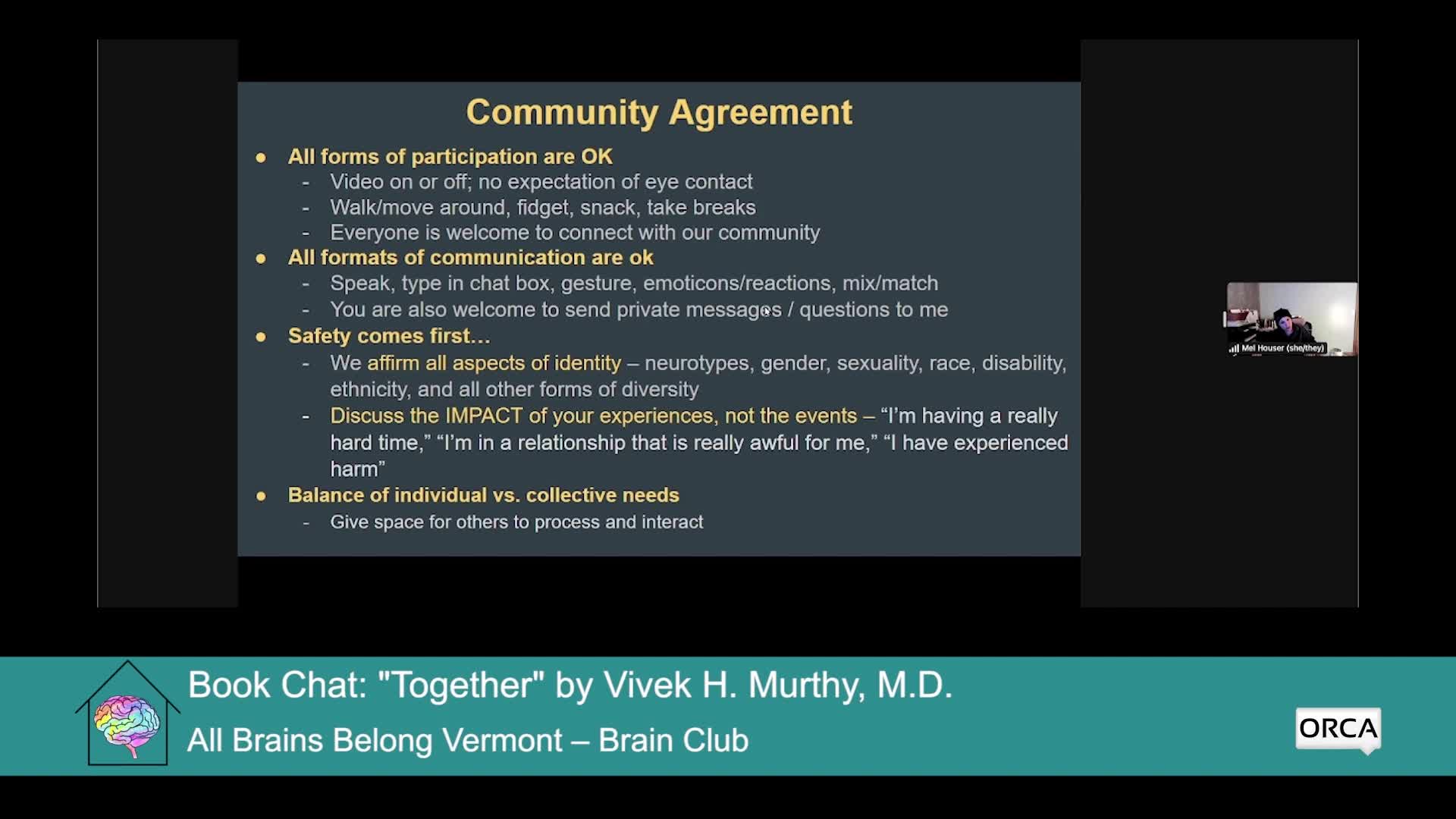 Thumbnail image for All Brains Belong To VT: 'Book Chat Together By Vivek H. Murthy'
