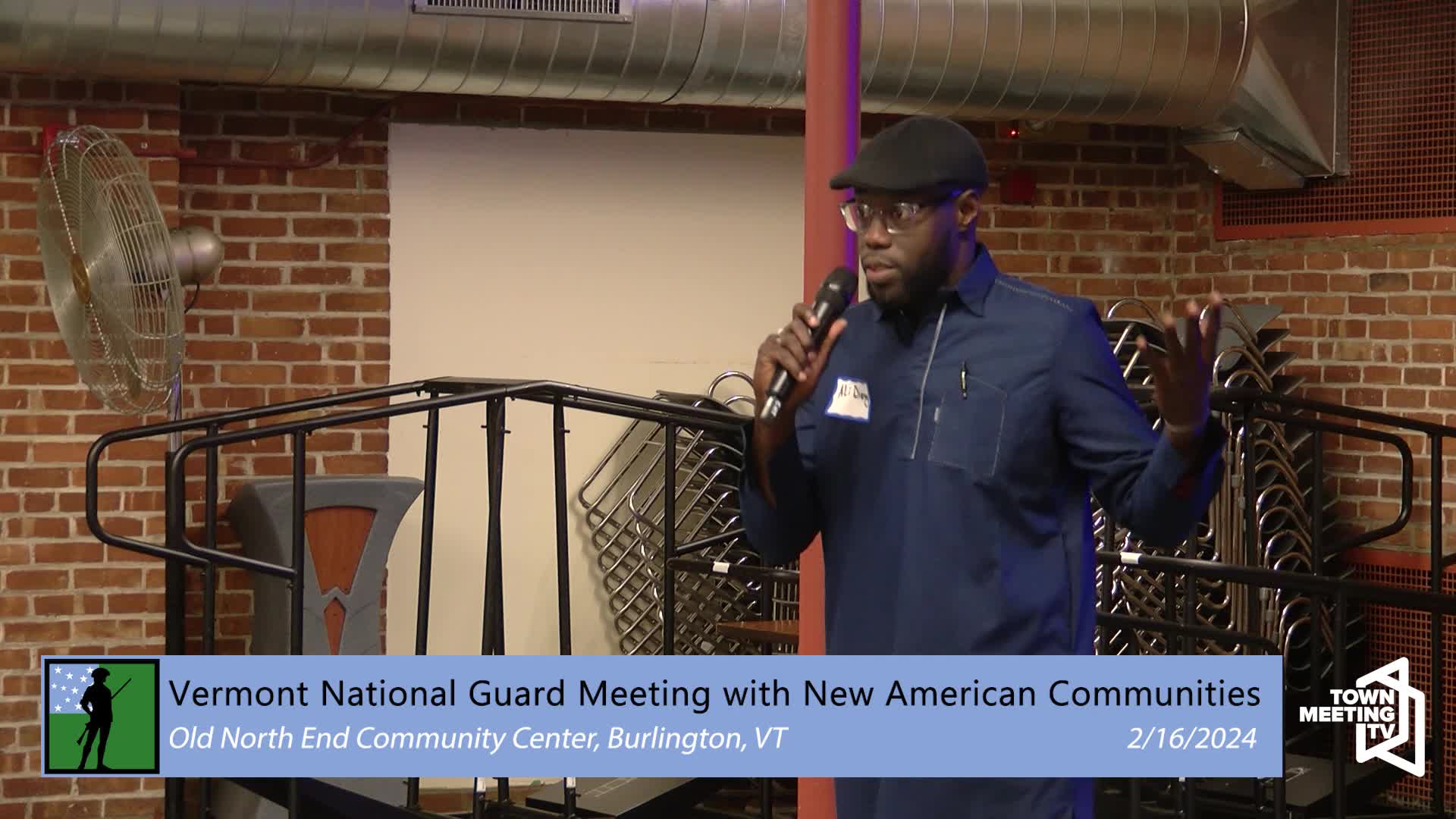 Thumbnail image for VT National Guard: 'Meeting With New American Communities'
