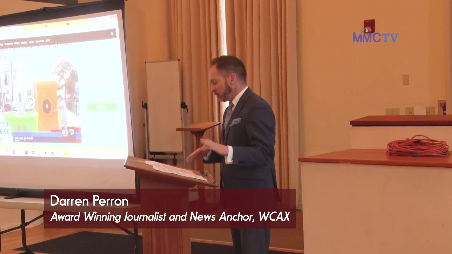 Thumbnail image for Community Senior Center: 'A Talk With Journalist Darren Perron'