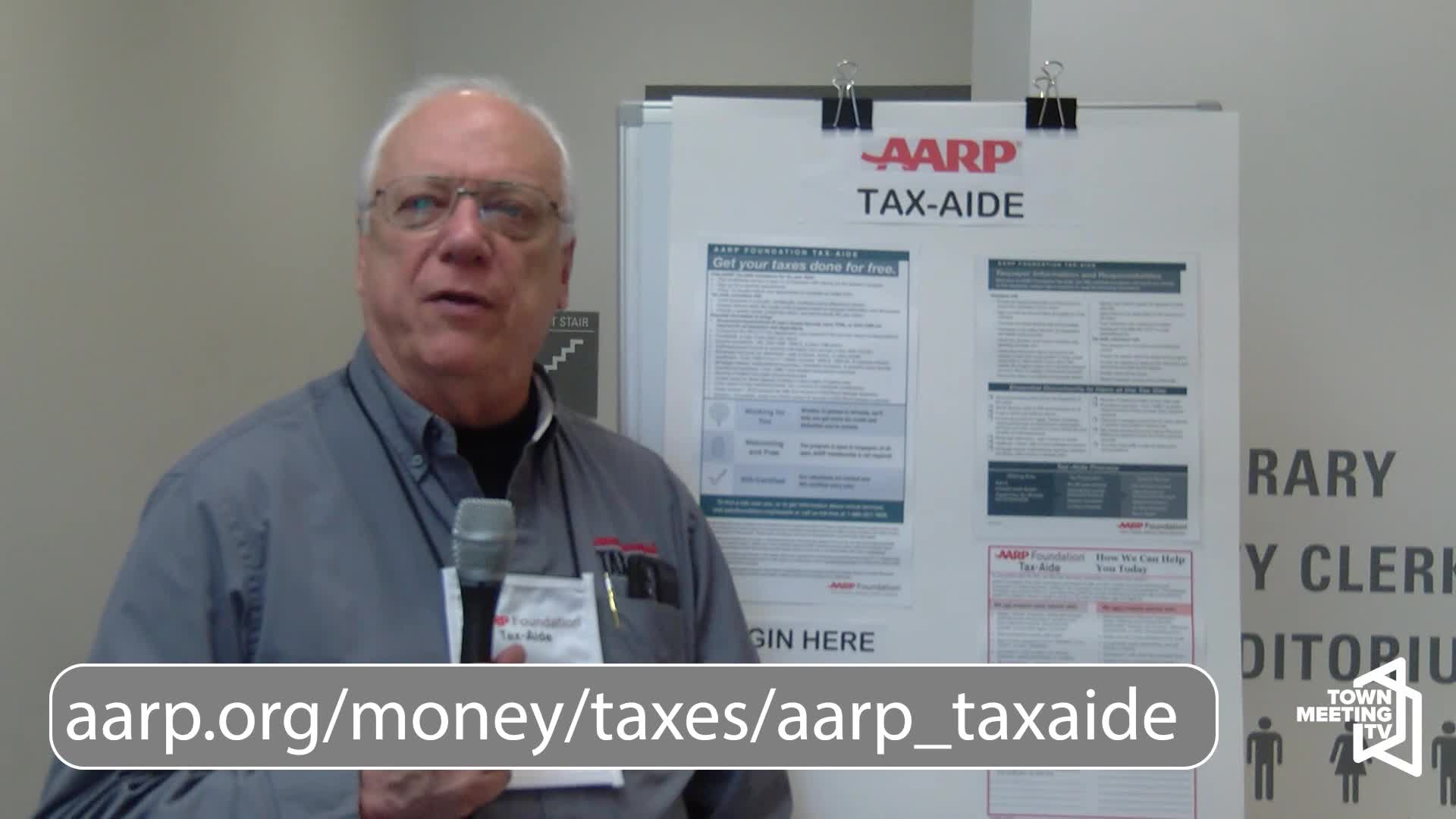 Thumbnail image for AARP: 'Tax Aide Program Information'