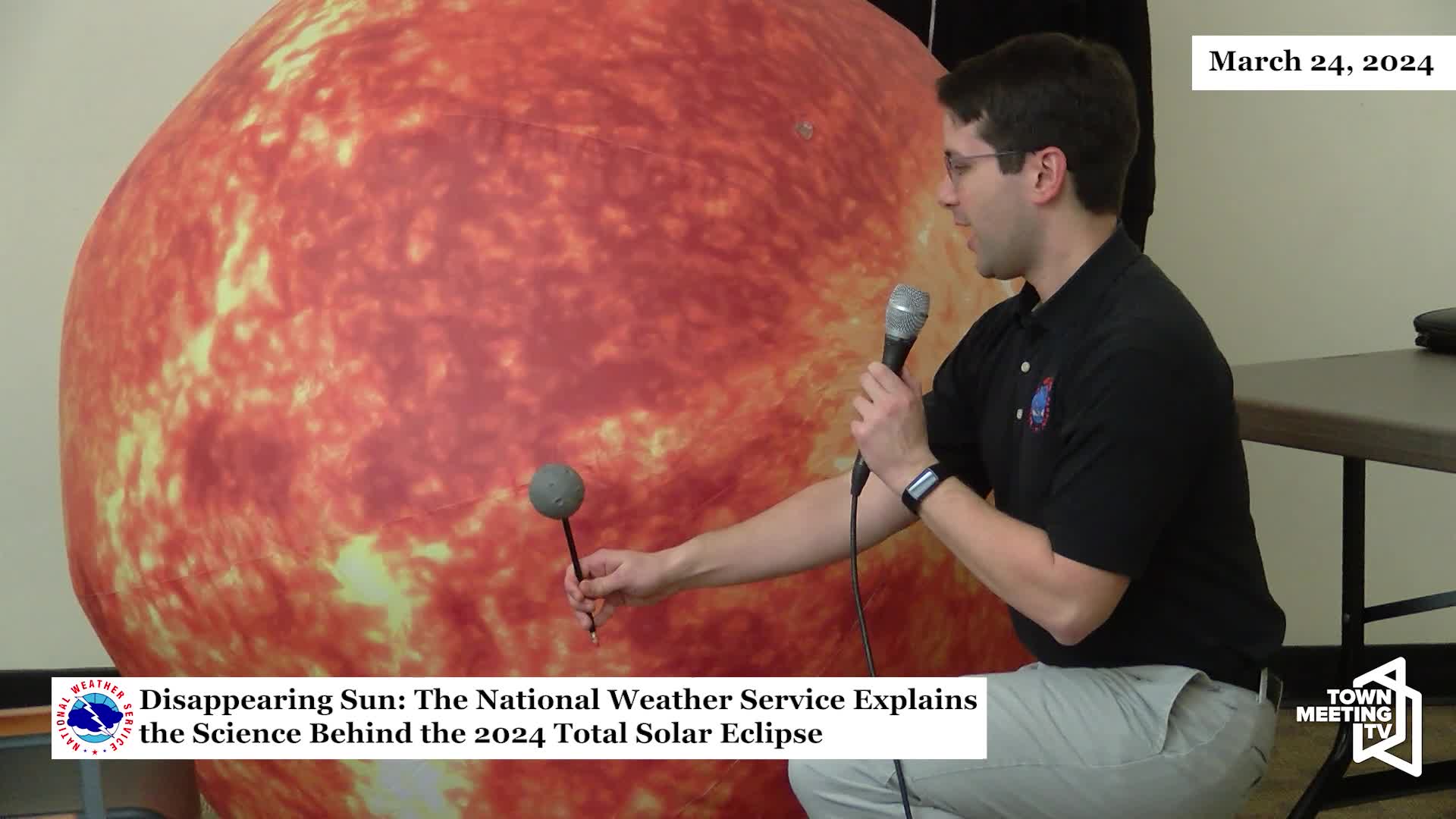 Thumbnail image for Fletcher Free Library: 'The Science Behind The 2024 Total Solar Eclipse'