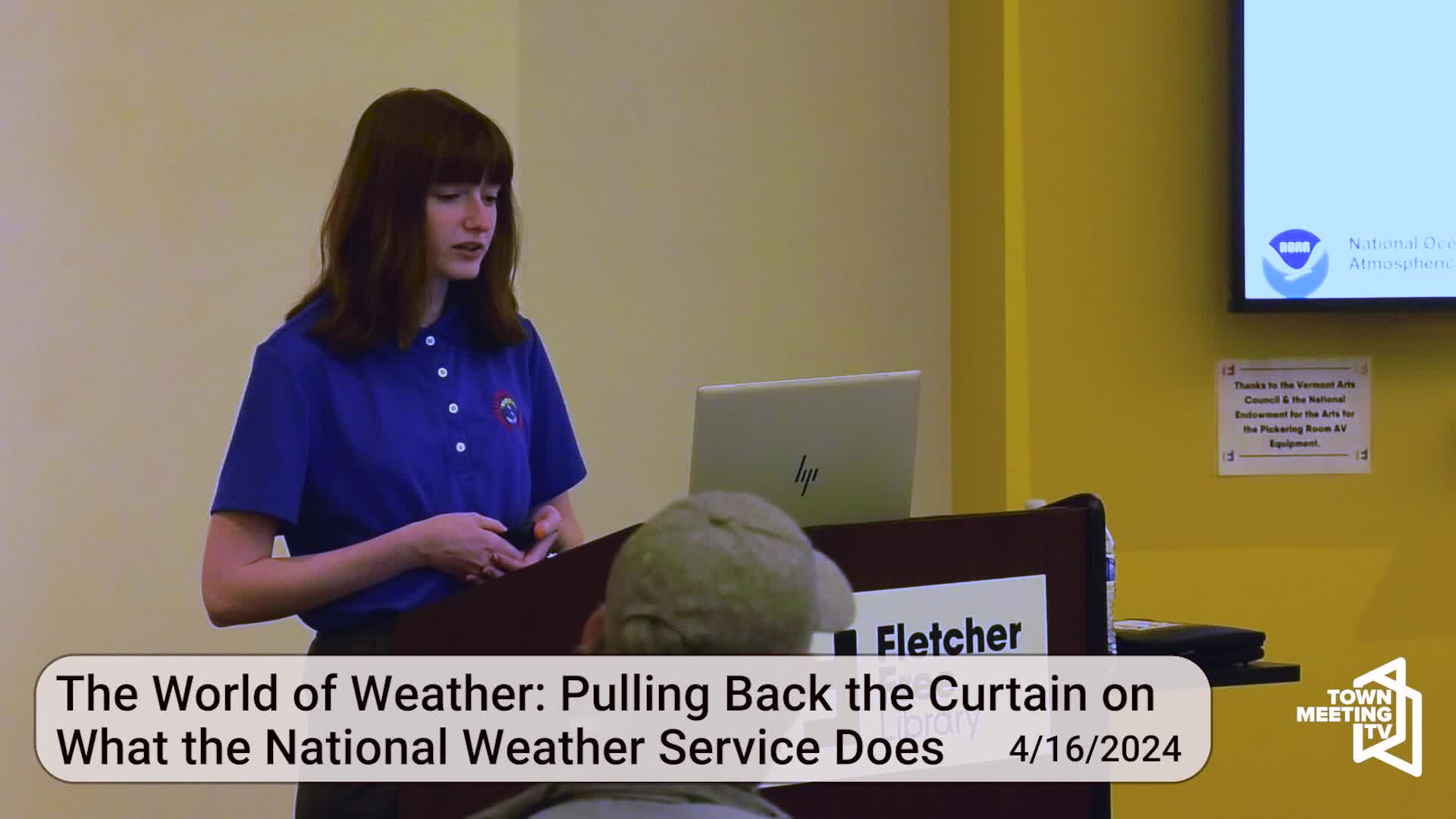 Thumbnail image for Fletcher Free Library: 'What National Weather Service Does'