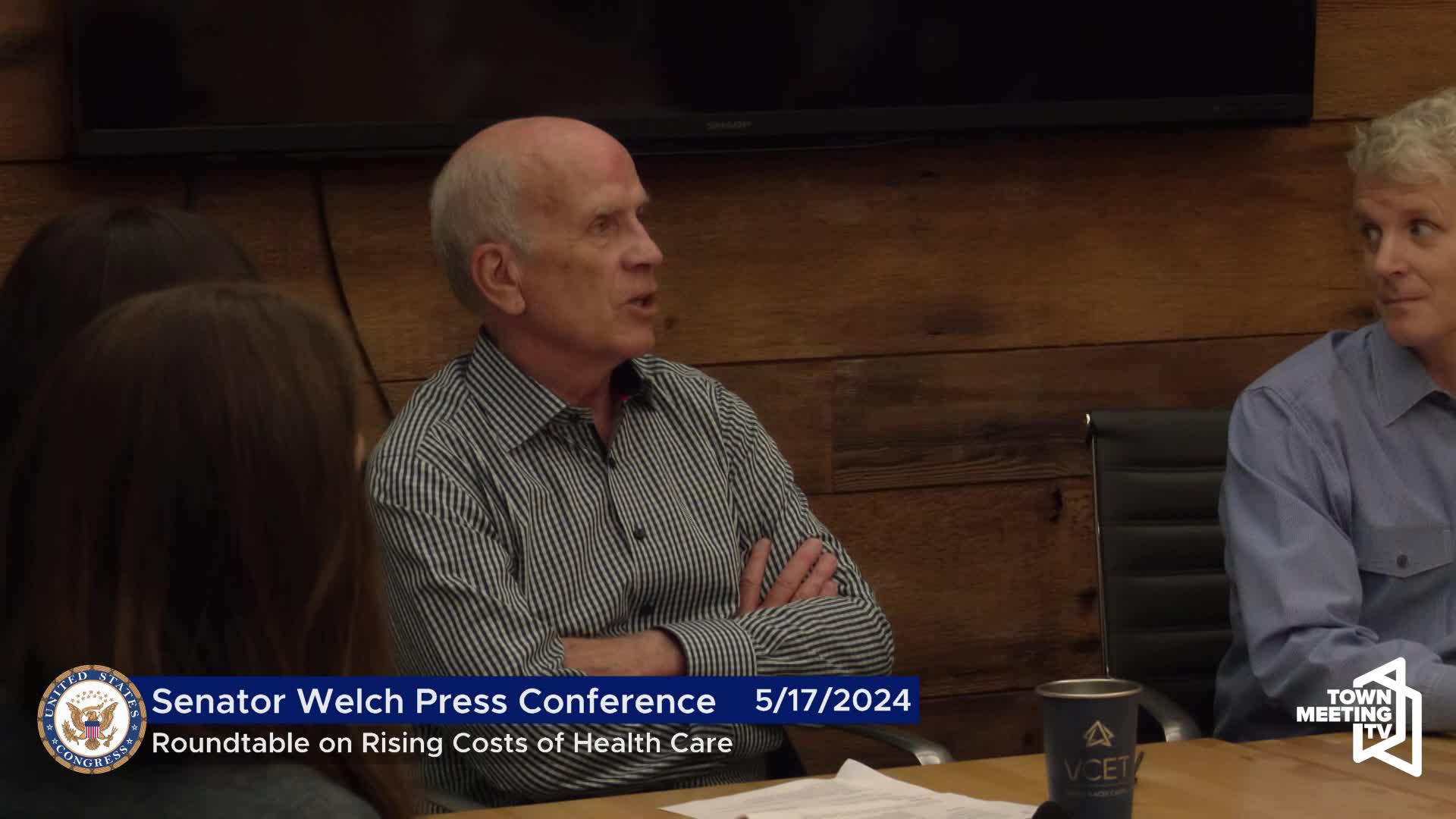 Thumbnail image for Senator Welch: 'Costs of Health Care and Rx Drugs'