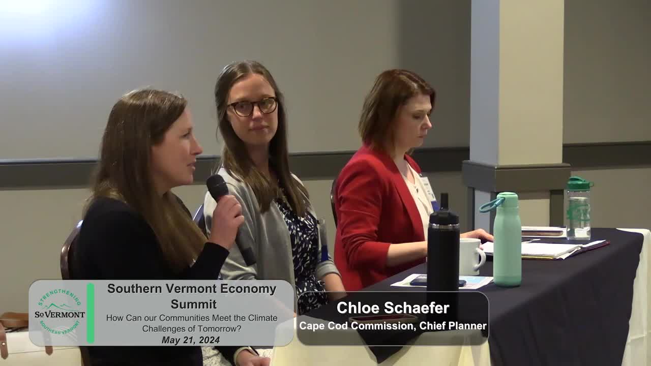 Thumbnail image for So. VT Economy Summit: 'Communities, Climate Challenges?' P1