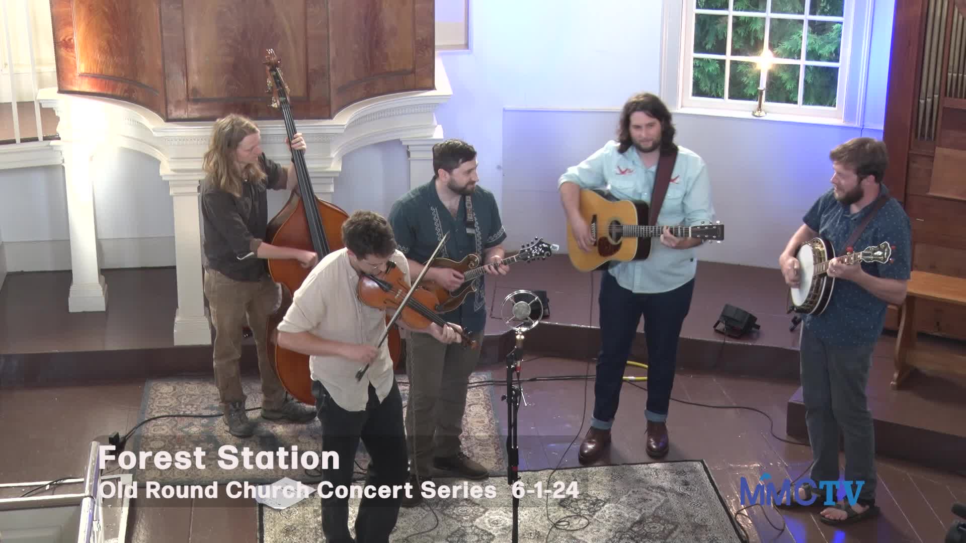 Thumbnail image for Forest Station: 'VT Bluegrass, Old Round Church'