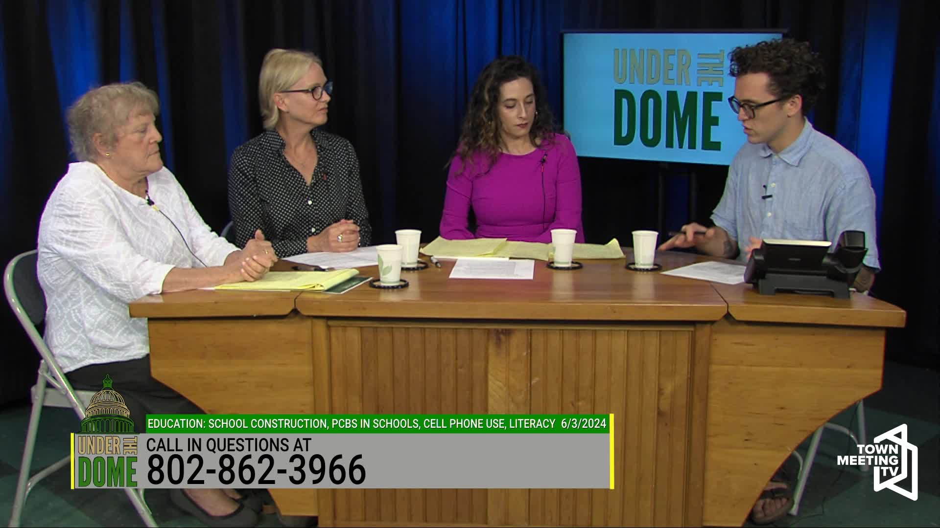 Thumbnail image for Under the Dome: 'School Construction, PCBs In Schools, Cell Phone Use, Literacy'
