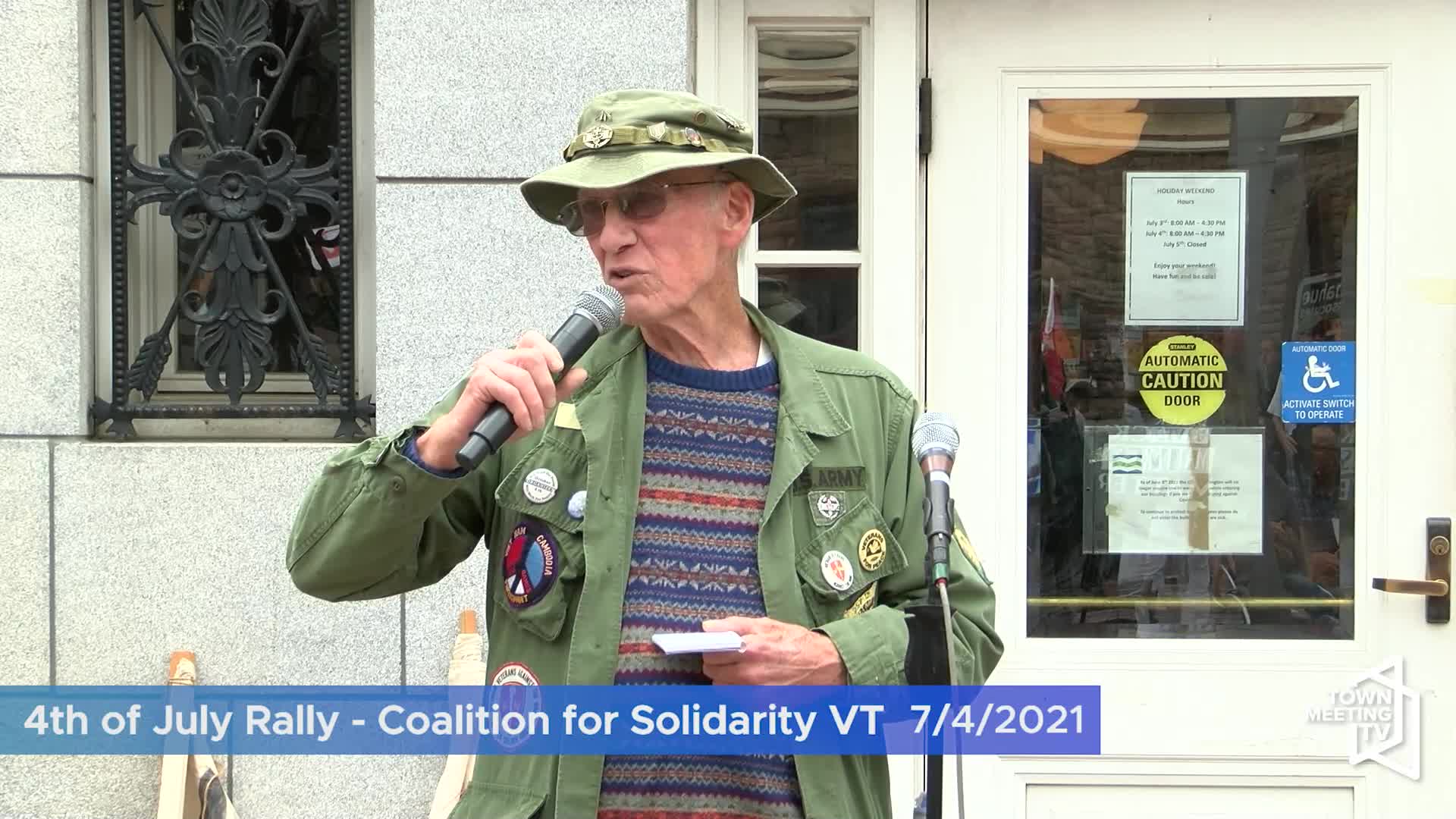 Thumbnail image for Burlington VT: '4th of July Rally'