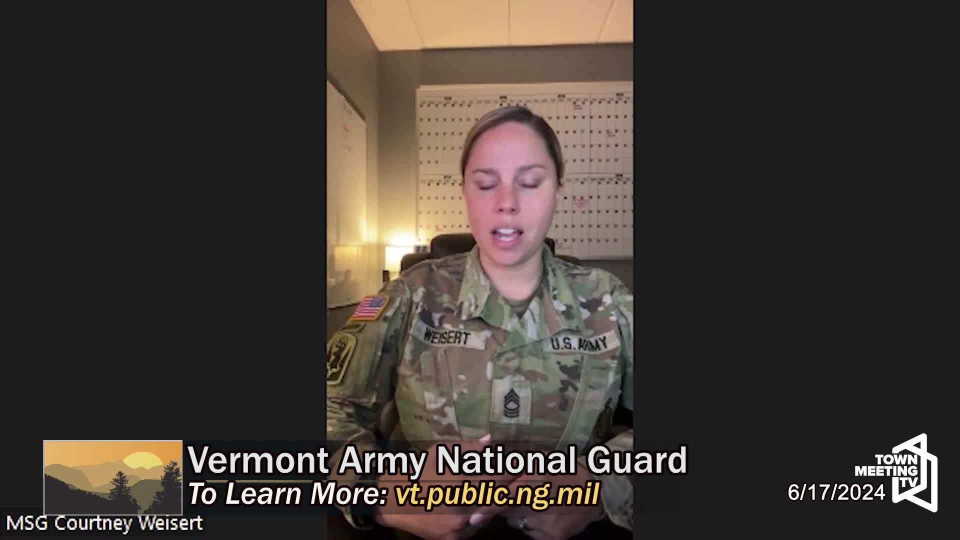 Thumbnail image for Positively Vermont: 'Army National Guard'