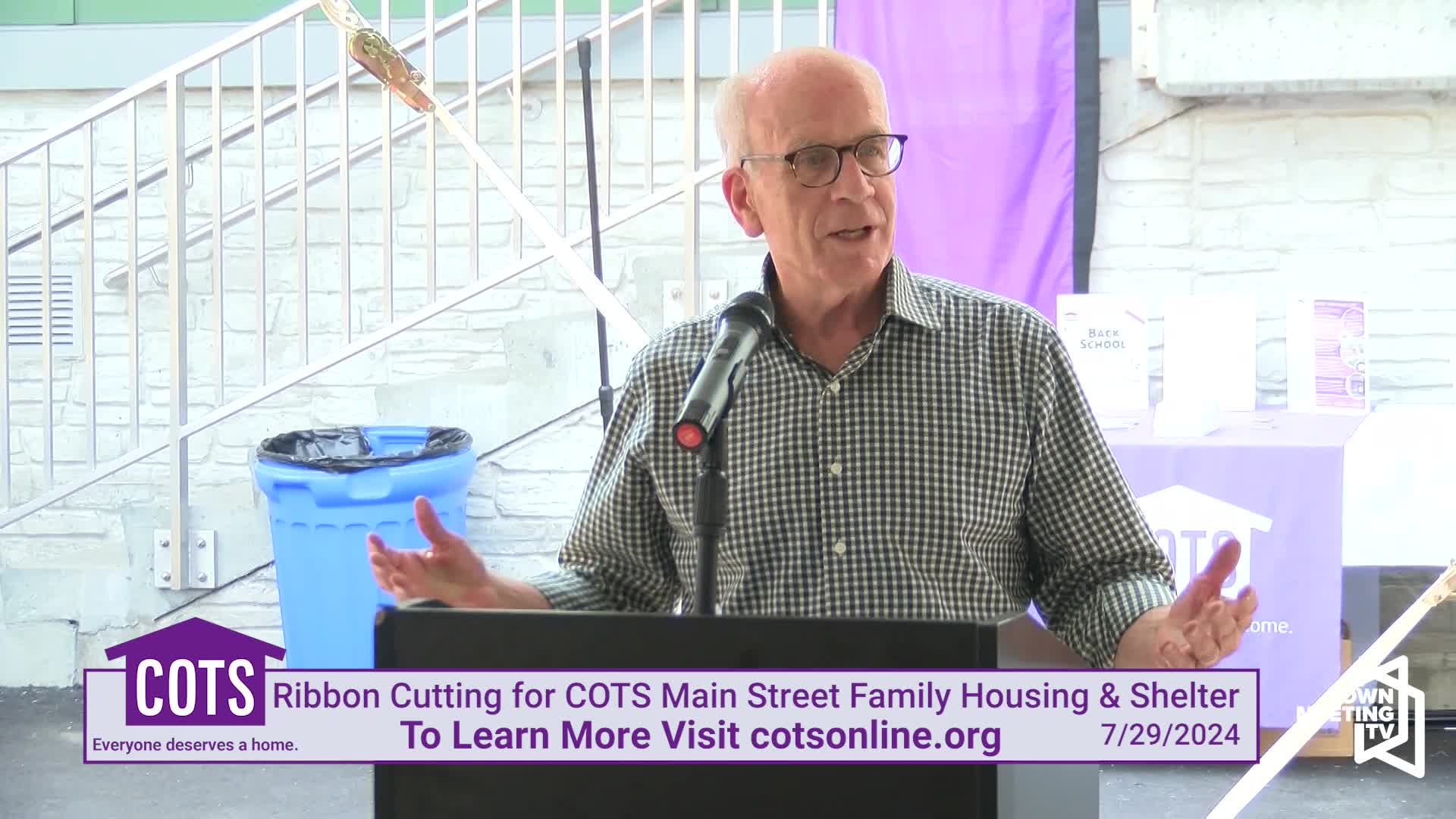 Thumbnail image for Sen. Welch: 'Ribbon Cutting For COTS Main Street Family Housing and Shelter'