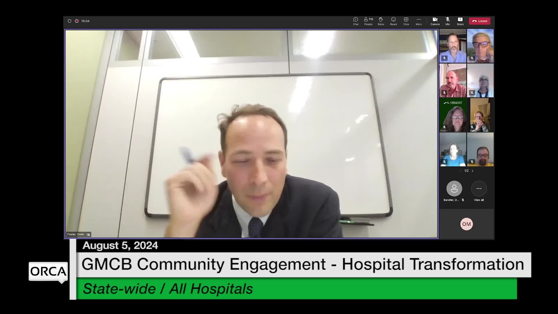Thumbnail image for Green Mountain Care Board: 'Community Engagement To Support Hospital Transformation Statewide'