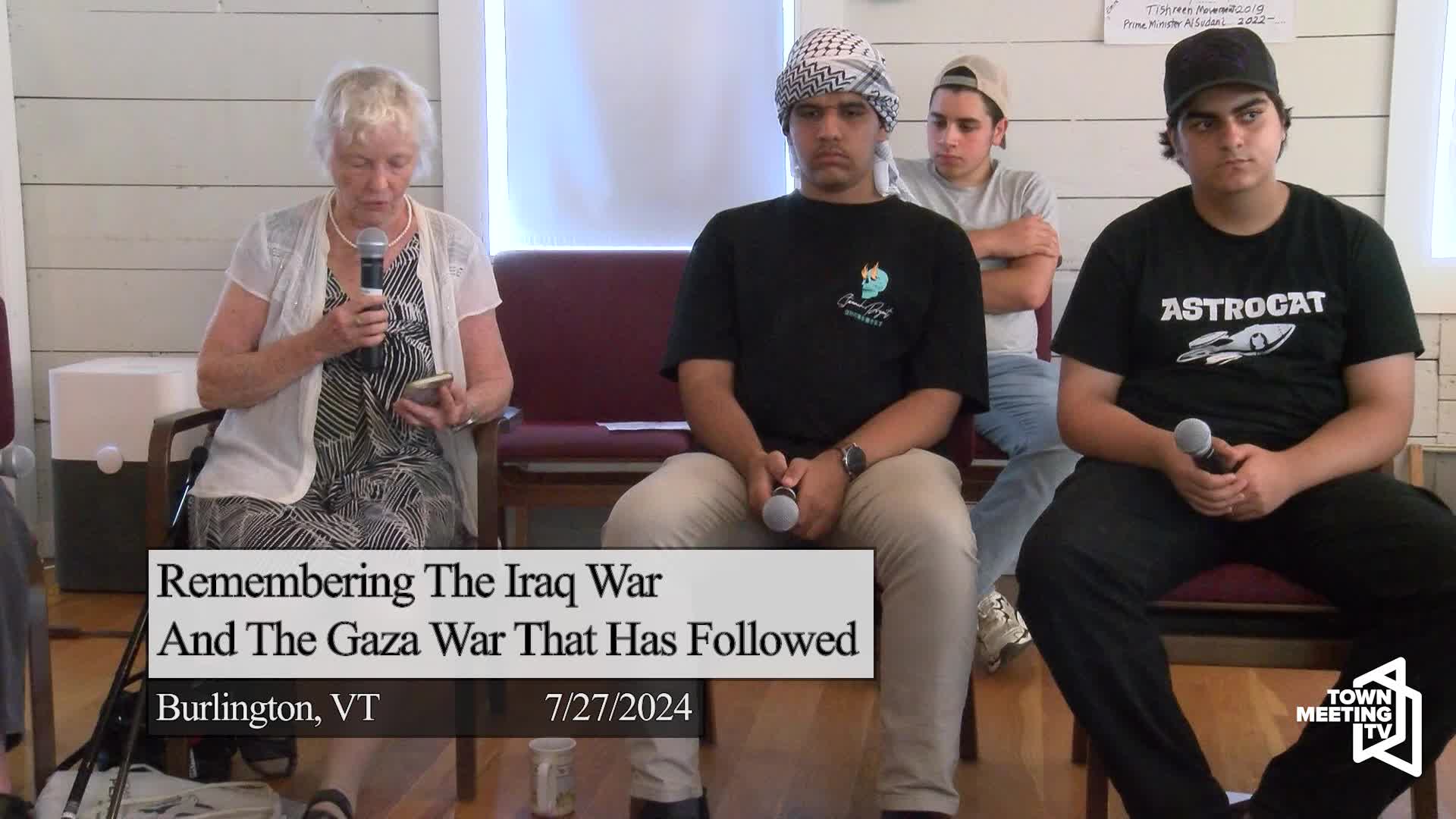 Thumbnail image for Burlington VT: 'Remembering The Iraq War And The Gaza War That Has Followed'