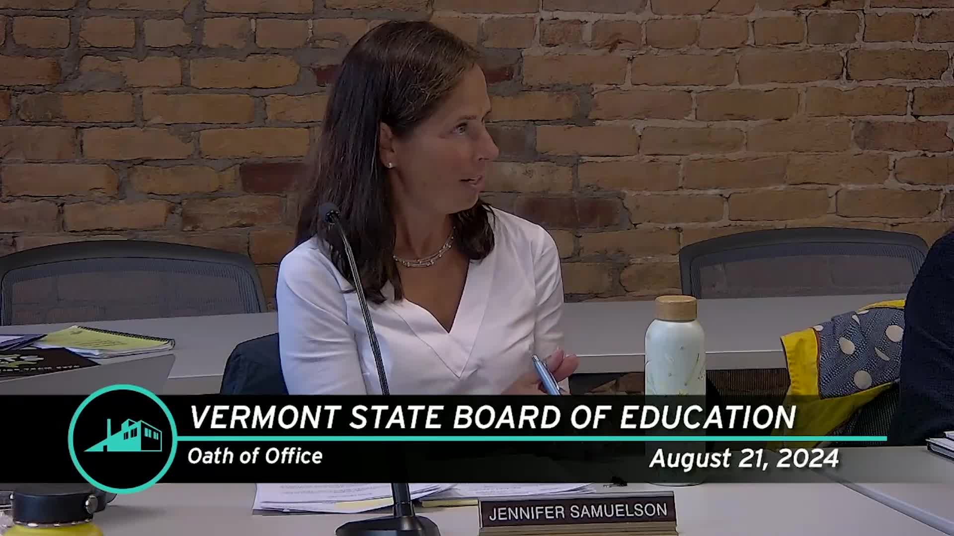 Thumbnail image for VT State Board Of Education: '8/21 Meeting'