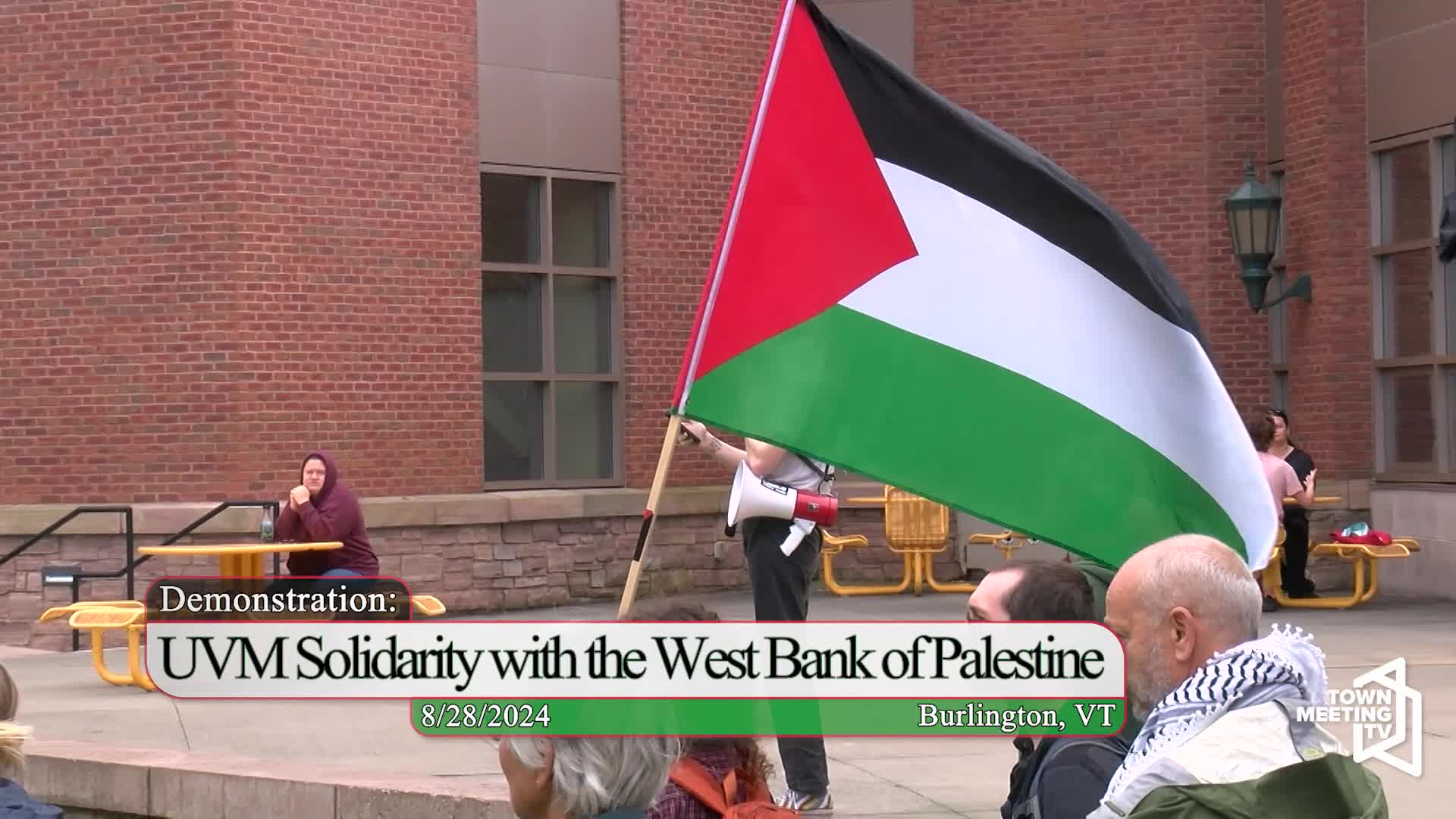 Thumbnail image for UVM: 'Solidarity With The West Bank Of Palestine Demonstration'