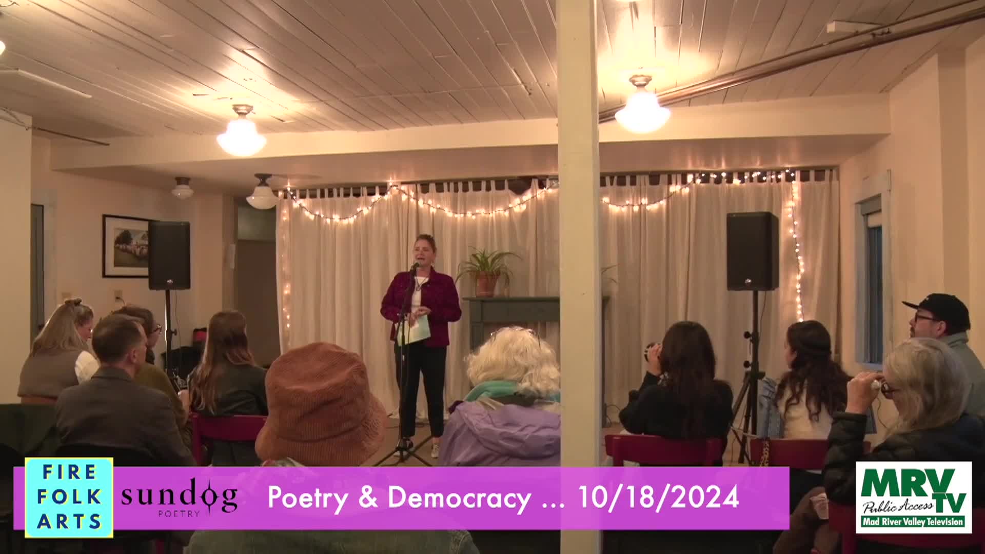Thumbnail image for Poetry & Democracy: 'Firefolks Arts & Sundog Poetry'