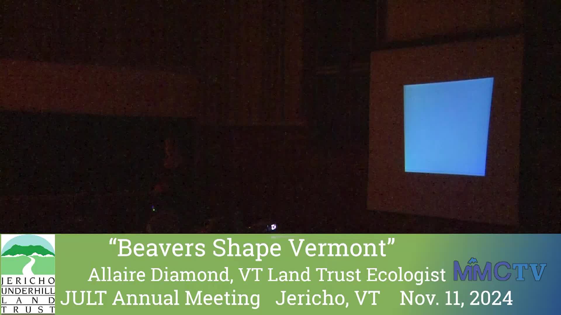 Thumbnail image for Jericho Underhill Land Trust: 'Beavers Shape VT'