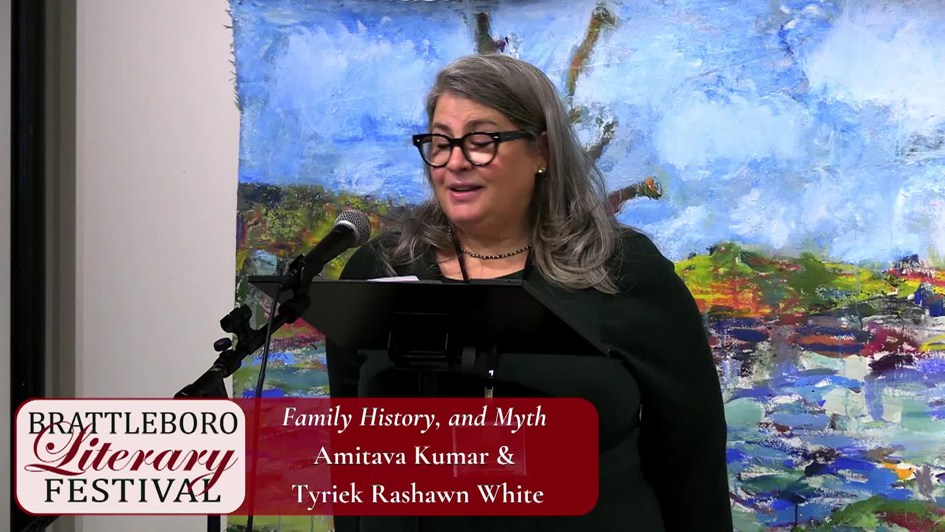 Thumbnail image for Brattleboro Literary Festival: 'Family History, And Myth'