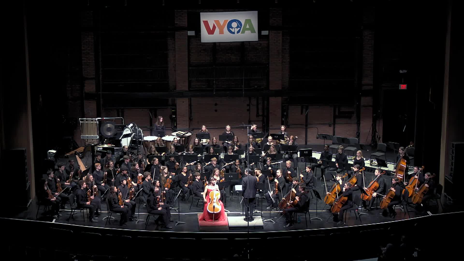 Thumbnail image for VT Youth Orchestra Shorts: 'Cello Concerto No. 1'