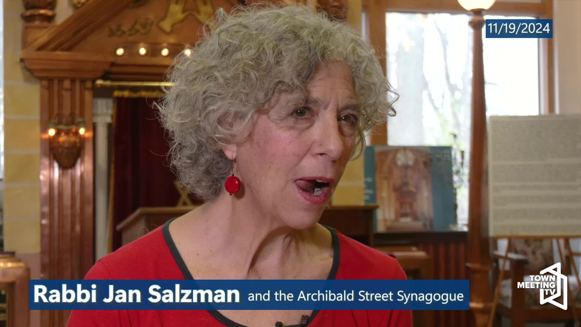 Thumbnail image for Archibald Street Synagogue: 'Rabbi Jan Salzman'