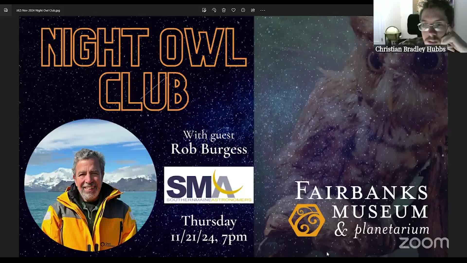 Thumbnail image for FM&P Presents: Night Owl Club 'Rob Burgess'