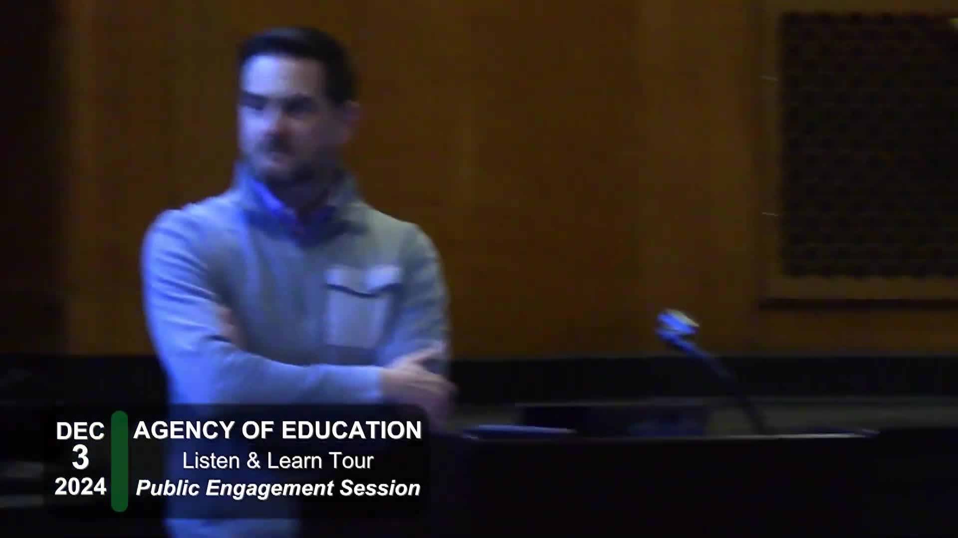 Thumbnail image for VT Agency Of Education: 'Public Engagement Session'
