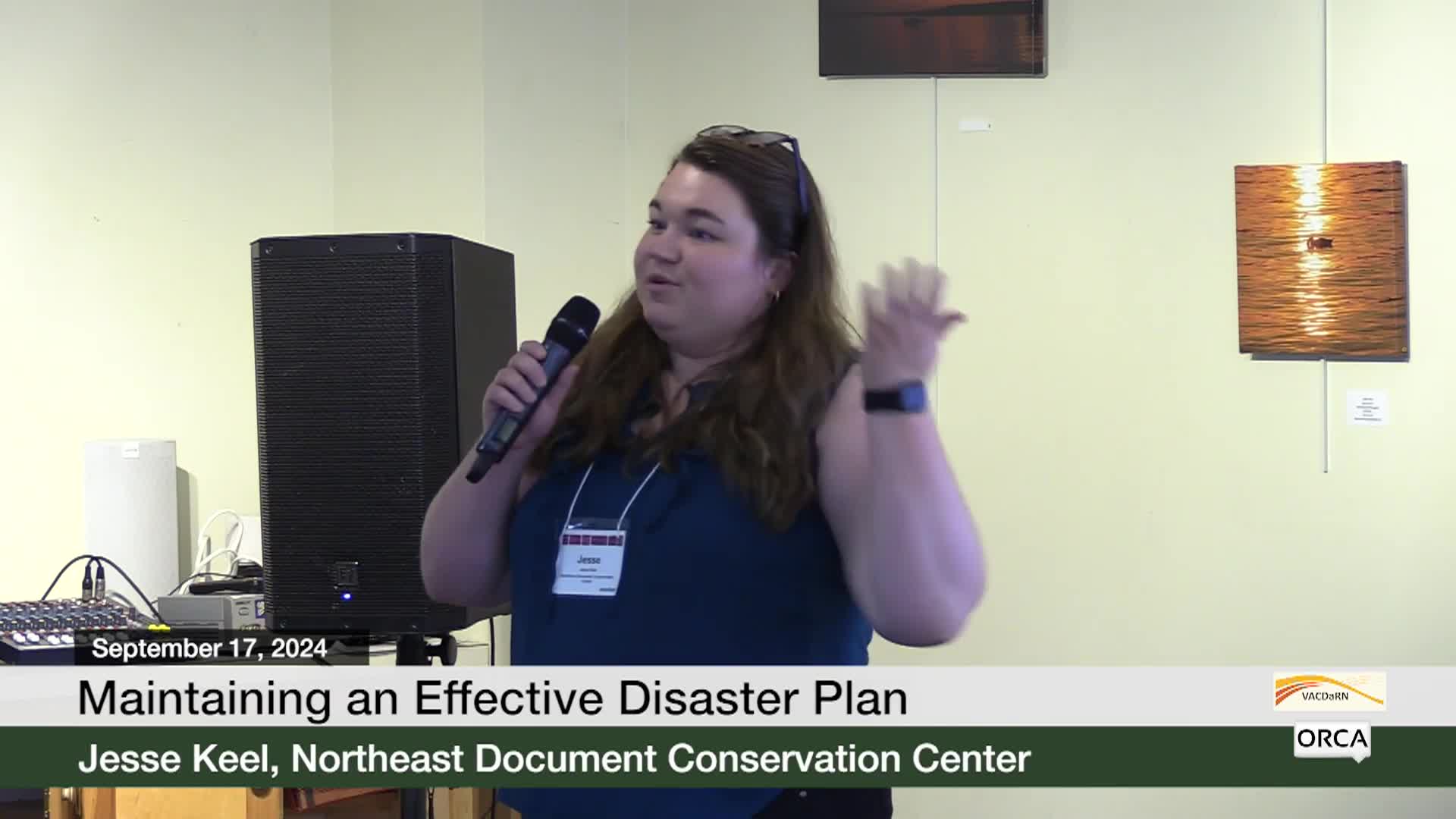 Thumbnail image for VACDaRN: 'Maintaining An Effective Disaster Plan'