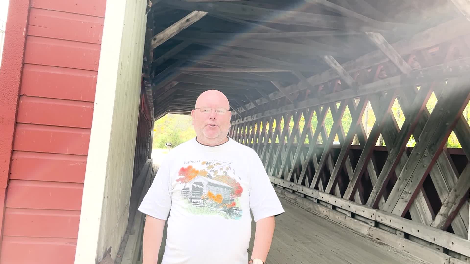 Vermont's 100 Covered Bridges 'Silk Road Bridge'