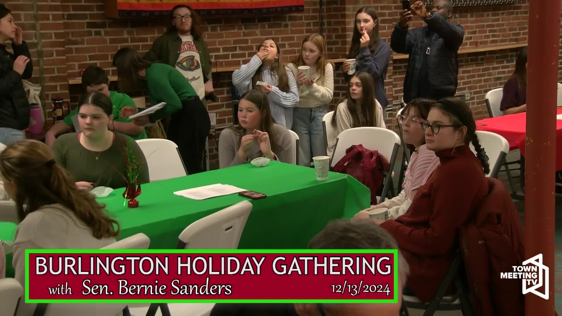 Thumbnail image for The Office Of Sen. Sanders: 'Burlington Holiday Gathering'