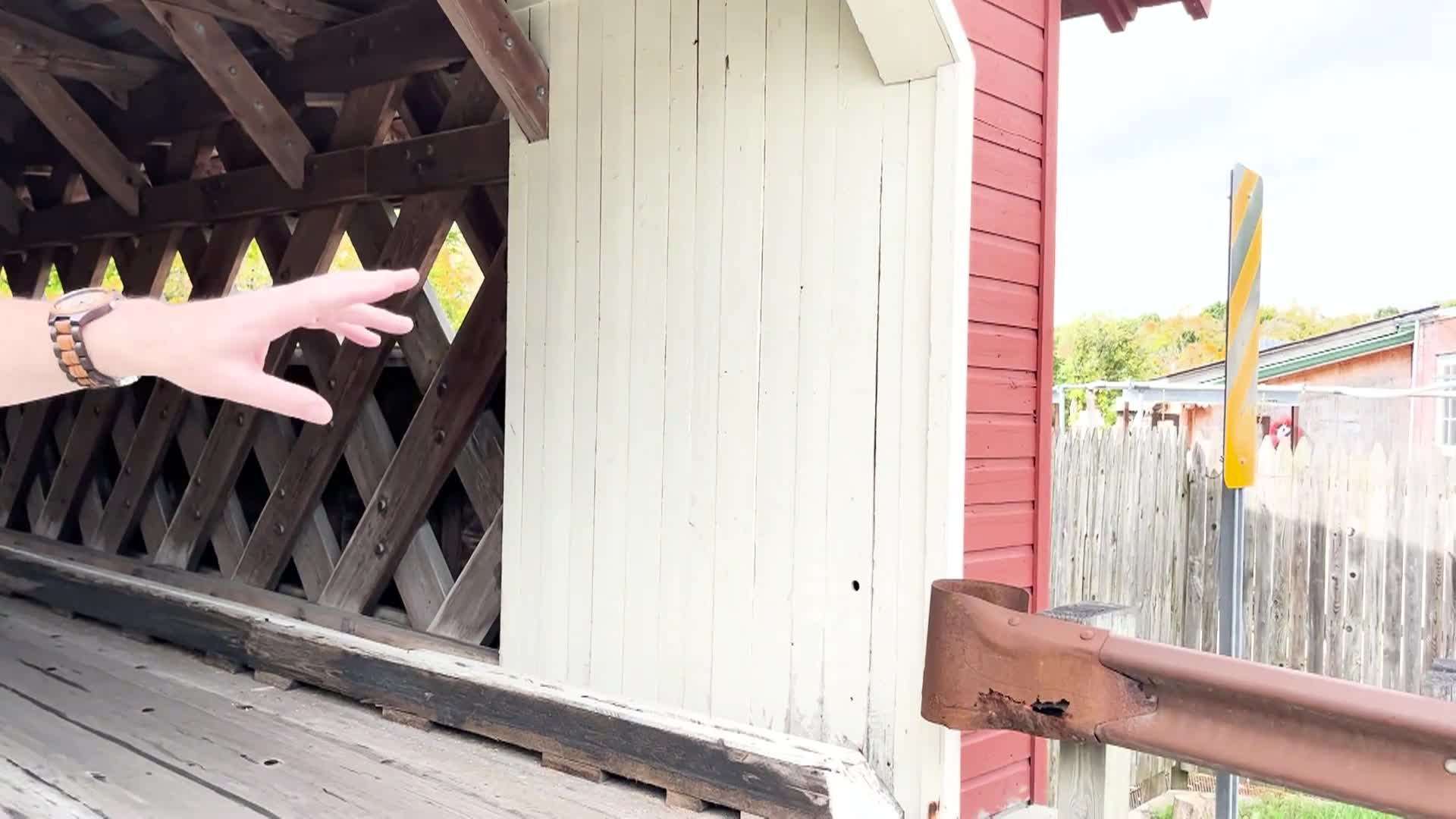 Vermont's 100 Covered Bridges 'Paper Mill Bridge'