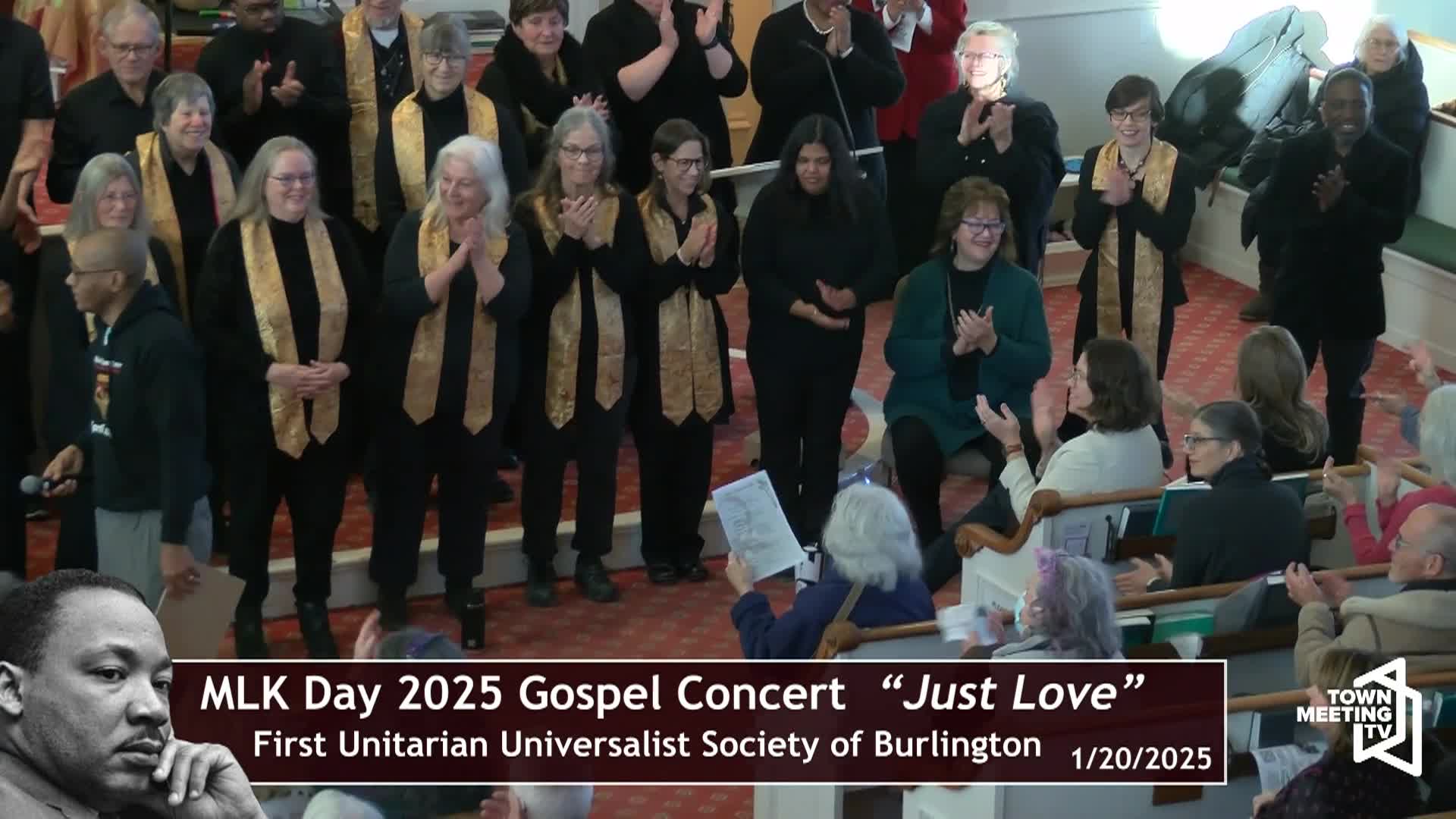 Thumbnail image for FUUS Of Burlington: 'Martin Luther King Day Gospel Concert'