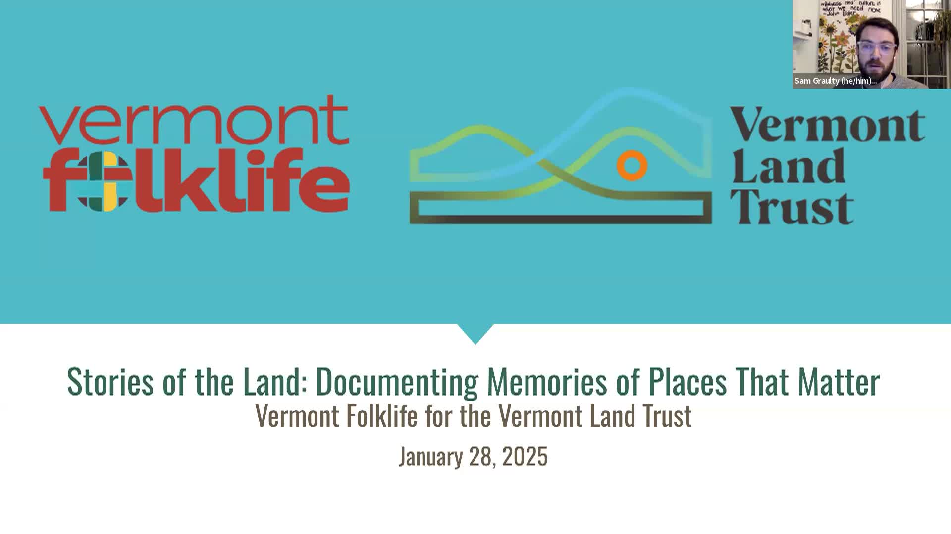 Thumbnail image for VT Land Trust: 'Stories of the Land: Documenting Memories of Places that Matter'