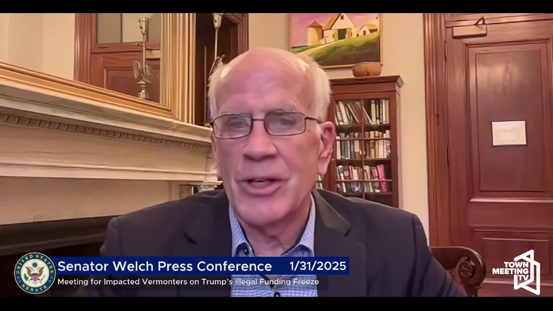 Thumbnail image for Sen. Welch: 'Trump’s Illegal Funding Freeze'